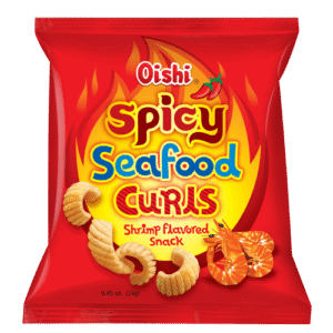 Spicy Seafood Curls