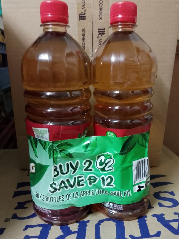 C2 Green Tea Apple 2x1L