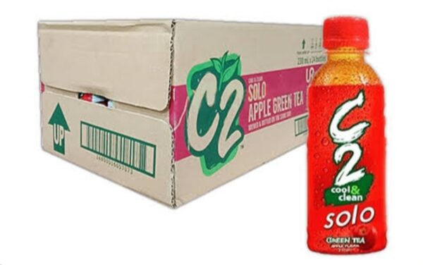 C2 Solo Apple Green Tea 24x230ml - Image 2