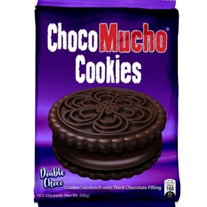 ChocoMucho Cookies Double Choco 10x33g