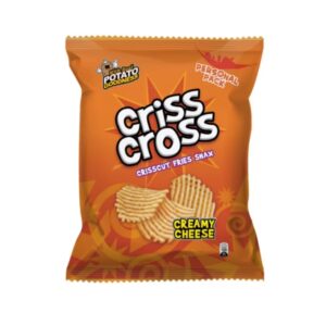 Criss Cross Creamy Cheese 20g