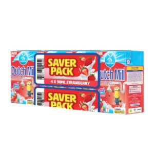 Dutch Mill Strawberry 4x90ml