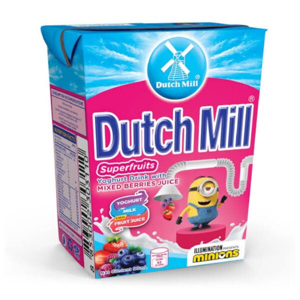 Dutch Mill Superfruits Mixed Berries 12(4x90ml) - 1box