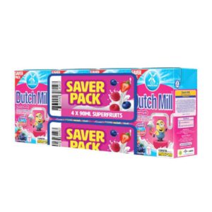 Dutch Mill Superfruits Mixed Berries 4x90ml