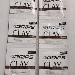 Grips Hair Clay Easy Wash 6x5g