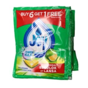 Joy Dishwashing Liquid Kalamansi (6+1)x18.5ml