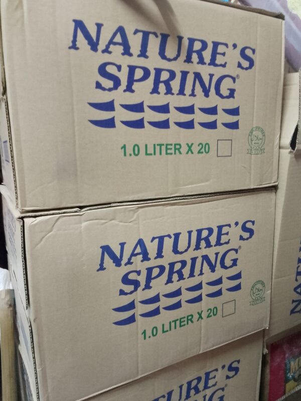 Nature Spring Purified Water 20x1L - Image 2