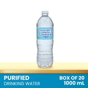 Nature Spring Purified Water 20x1L