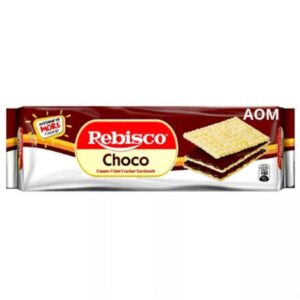 Rebisco Cream Filled Cracker Sandwich Choco 10x32g