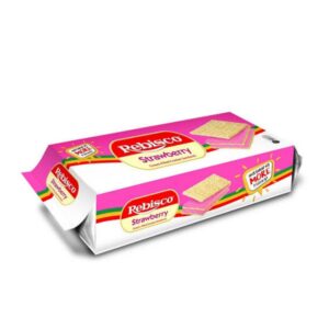 Rebisco Cream Filled Cracker Sandwich Strawberry 10x32g