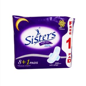 Sister Night Plus Dry Comfort 280mm w/ wings 8+1