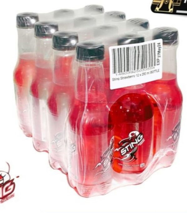 Sting Energy Drink Strawberry 12x290ml