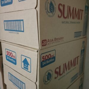 Summit Natural Drinking Water 24x500ml