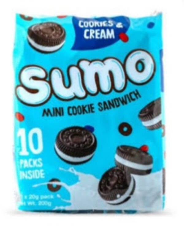 Sumo Mini Cookie Sandwich 10x20g