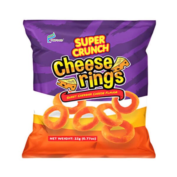 Super Crunch Cheese Rings 22g