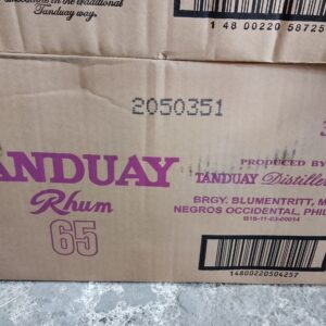 Tanduay 65 24x375ml