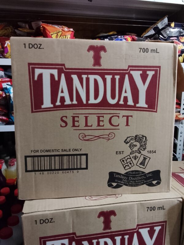 Tanduay Select 12x700ml
