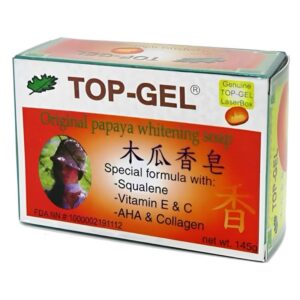 Top-Gel Original Papaya Whitening Soap 145g