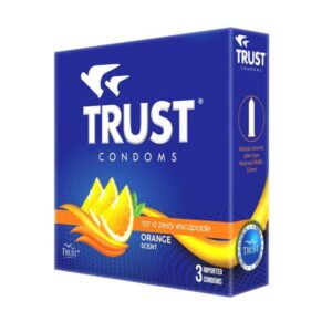 Trust Condoms Strawberry Scent 3pcs