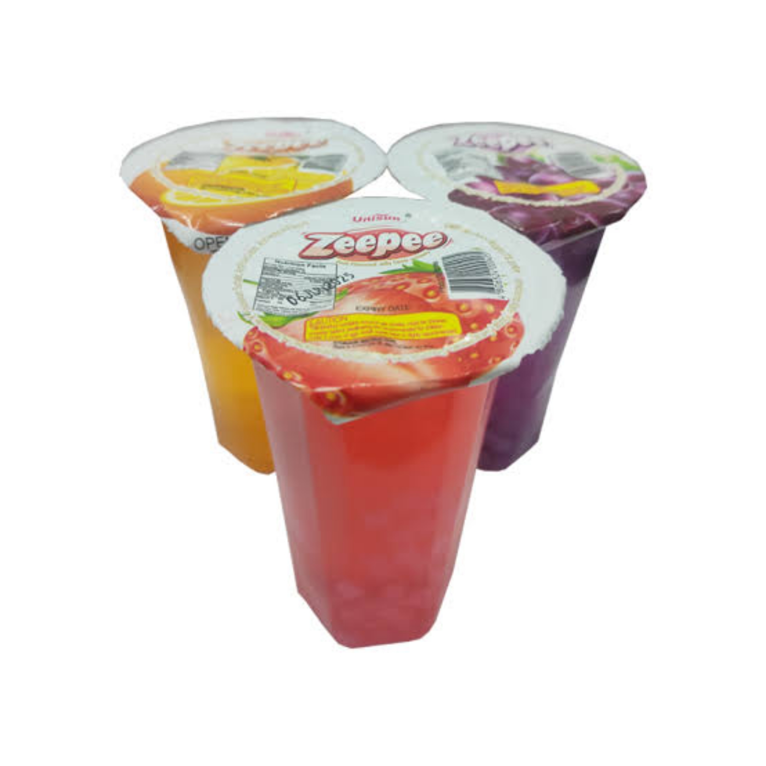 Zeepee Fruit Flavored Jelly Drink w/ Nata 200g x 10cups