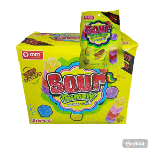 Coco Sour Gummy Assorted Flavor 30 pcs
