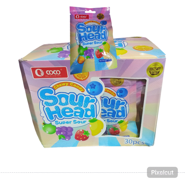 Coco Sour Head Super Sour 30pcs