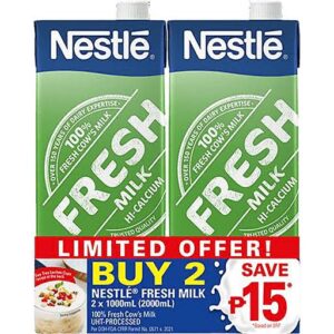 Nestle Fresh Milk 2x1Liter