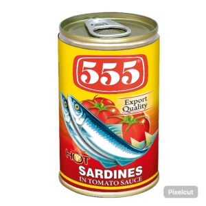 555 Sardine Hot 155g