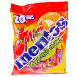 Mentos Mini Assorted Fruits 20