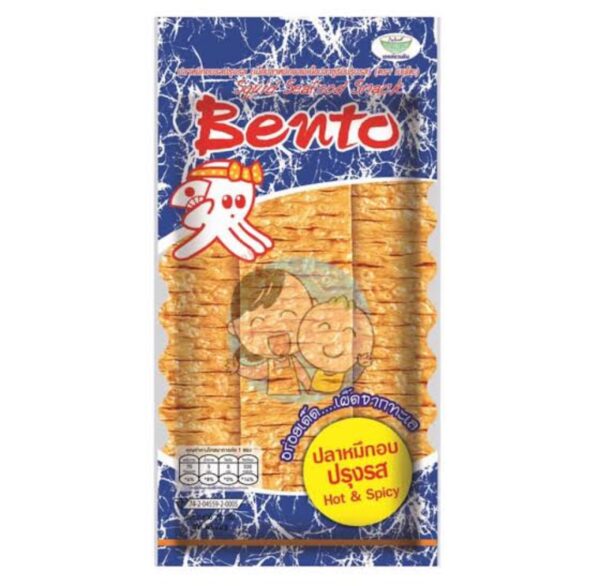 Bento Squid Seafood Snack Hot & Spicy 4g