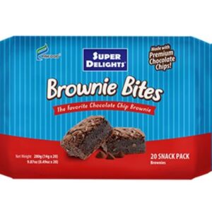 Super Delight Brownie Bites 20x14g