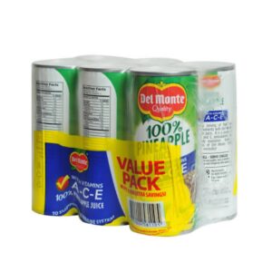 Delmonte Pineapple Juice A-C-E 6x220ml