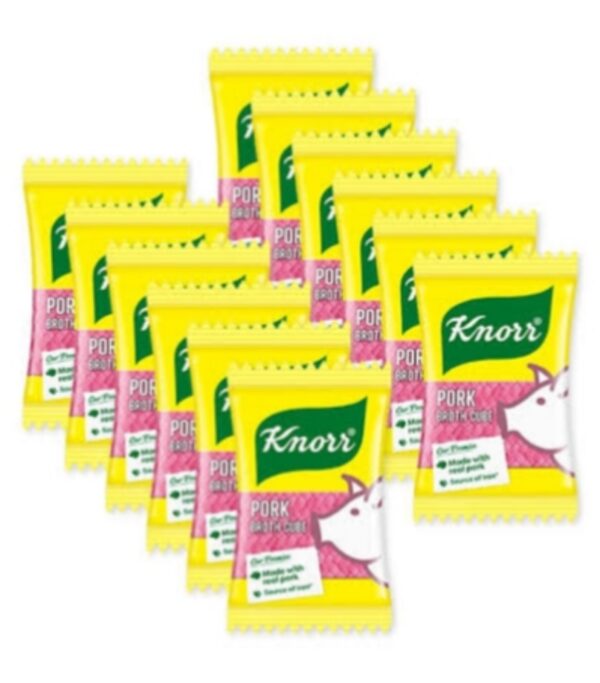 Knor Pork Cubes 12x10g
