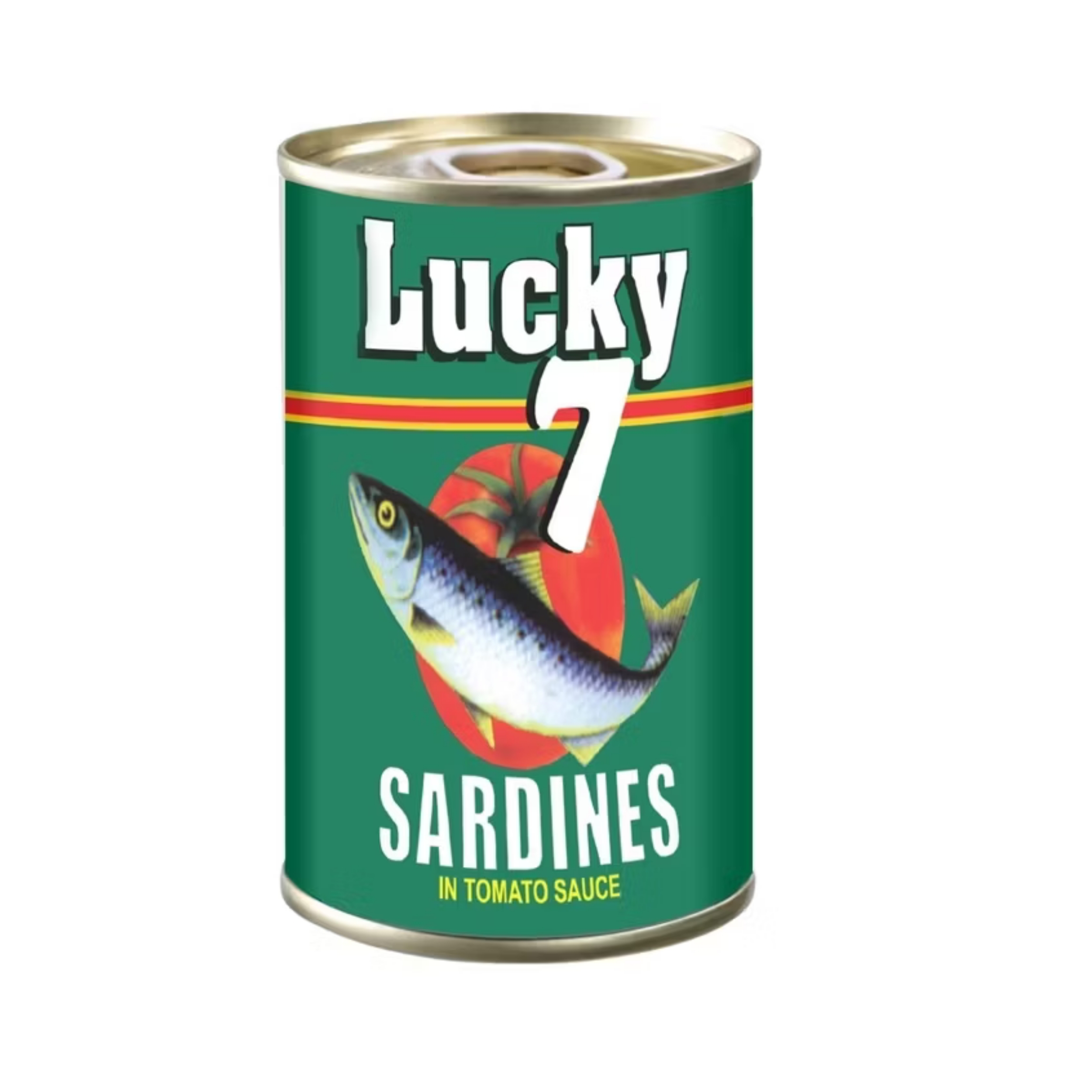 Lucky 7 Sardines Green 155g