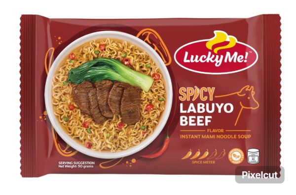Lucky Me Noodles Spicy Labuyo Beef 50g