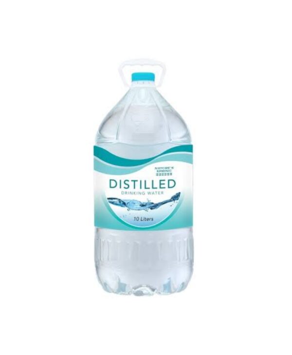 Nature Spring Distilled Water 10L