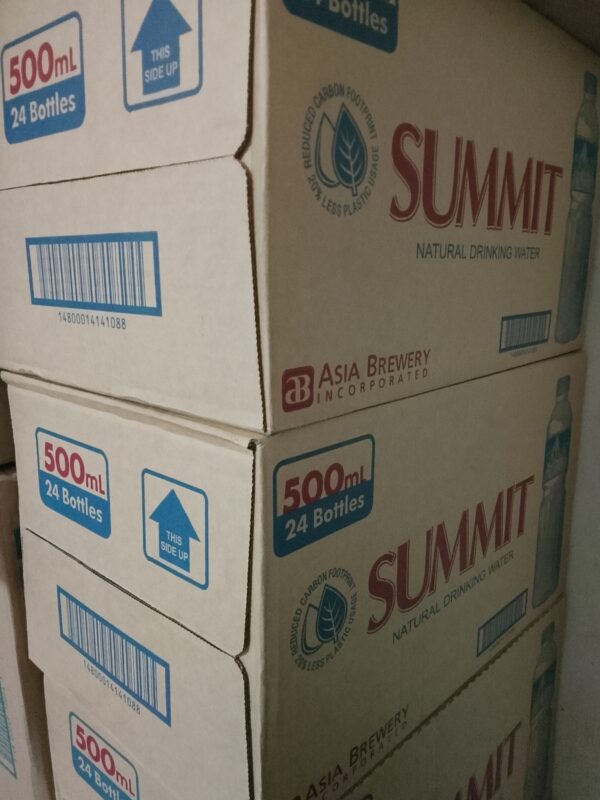 Summit Natural Drinking Water 24x500ml