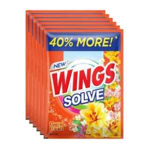 Wings Solve Powder Floral Fresh 6x20g