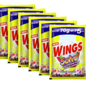 Wings Solve Powder Summer Sunshine 6x70g