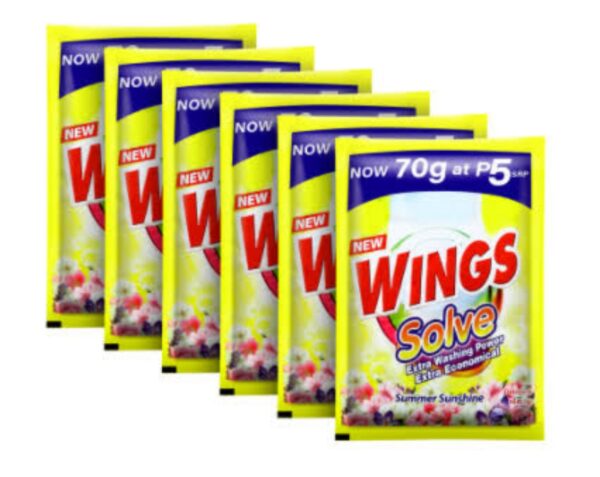 Wings Solve Powder Summer Sunshine 6x70g