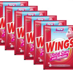 Wings W/ Fabcon Powder Garden Bloom 6x57g