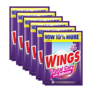 Wings W/ Fabcon Powder Lavander 6x57g