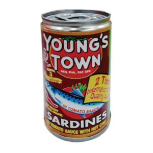 Young's Town Hot Chili Red 155g