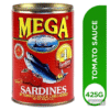 Mega Sardines Red 425g