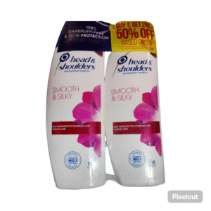 Head & Shoulder Smooth & Silky 2x330ml Buy 1, Get 2nd 50% off