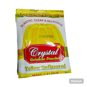 Crystal Gulaman Yellow Unflavored 24g