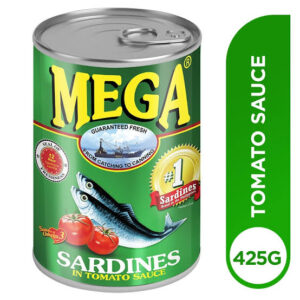 Mega Sardines Green 425g