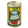 Mega Corned Sardines Green 155g