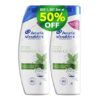 Head & Shoulder Menthol 2x170ml Buy 1, Get 2nd 50% off