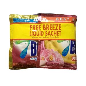 Breeze Powder Rose Gold 6x64g + 1 Liquid Detergent